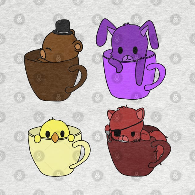 Cup Fnaf by LillyTheChibi